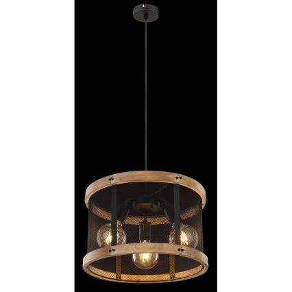 Globo - Подвесная люстра 3xE27/40W/230V диаметр 40 см