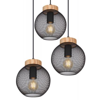 Globo - Підвісна люстра 3xE27/60W/230V