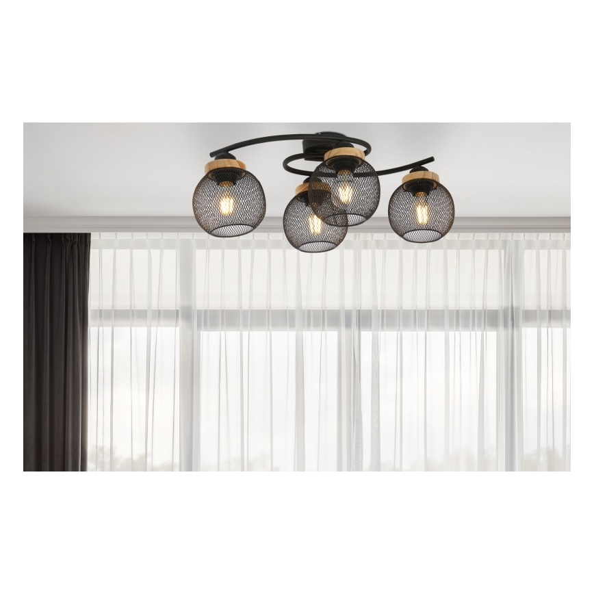 Globo - Поверхностно-монтируемая люстра 4xE27/60W/230V