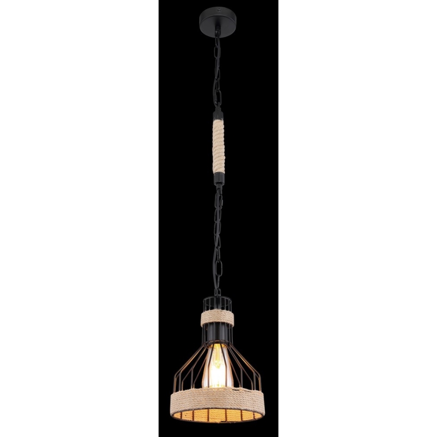Globo 15675H - Люстра на цепи HALIA 1xE27/60W/230V