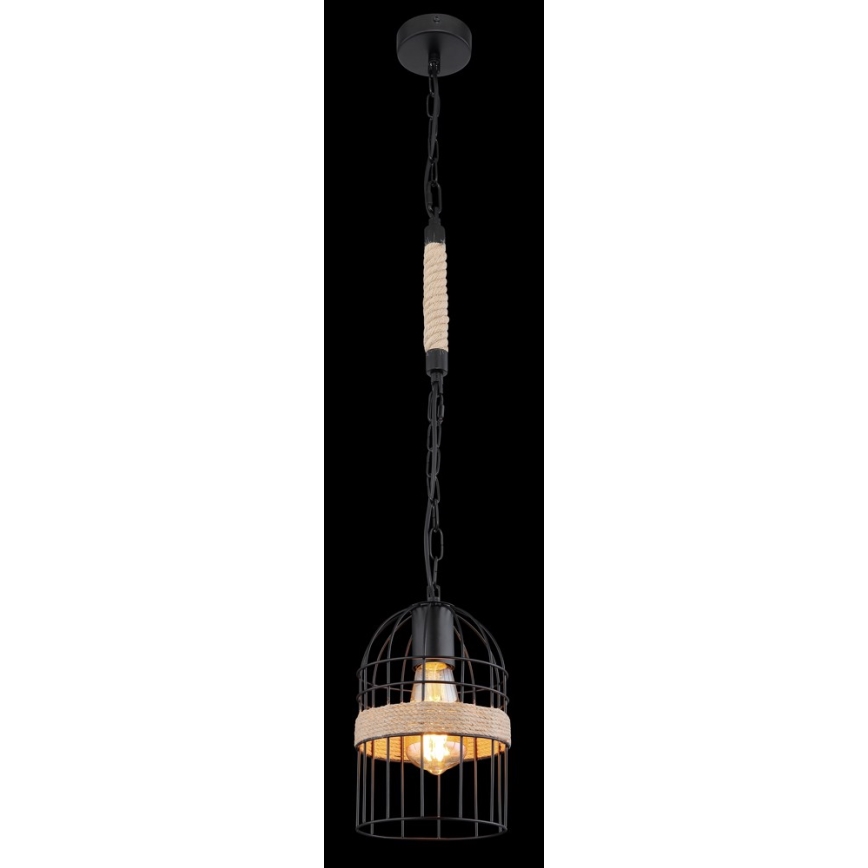 Globo 15677H - Люстра на цепи HALIA 1xE27/60W/230V
