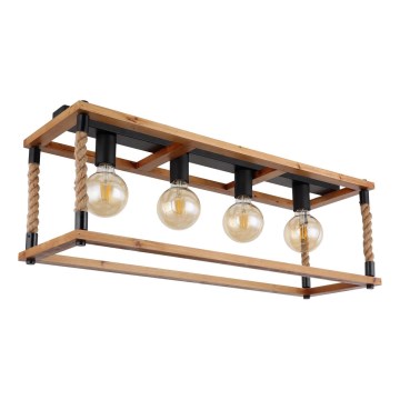 Globo 15691-4D - Потолочный светильник VERNON 4xE27/60W/230V