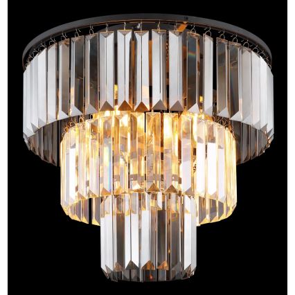 Globo - Припотолочная люстра 3xE27/40W/230V черная