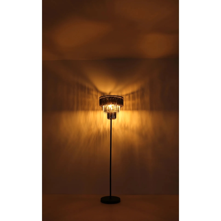 Globo - Торшер 3xE27/40W/230V черный