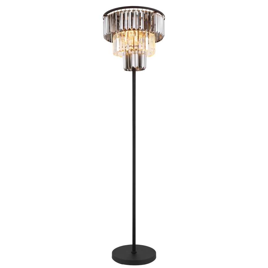 Globo - Торшер 3xE27/40W/230V черный