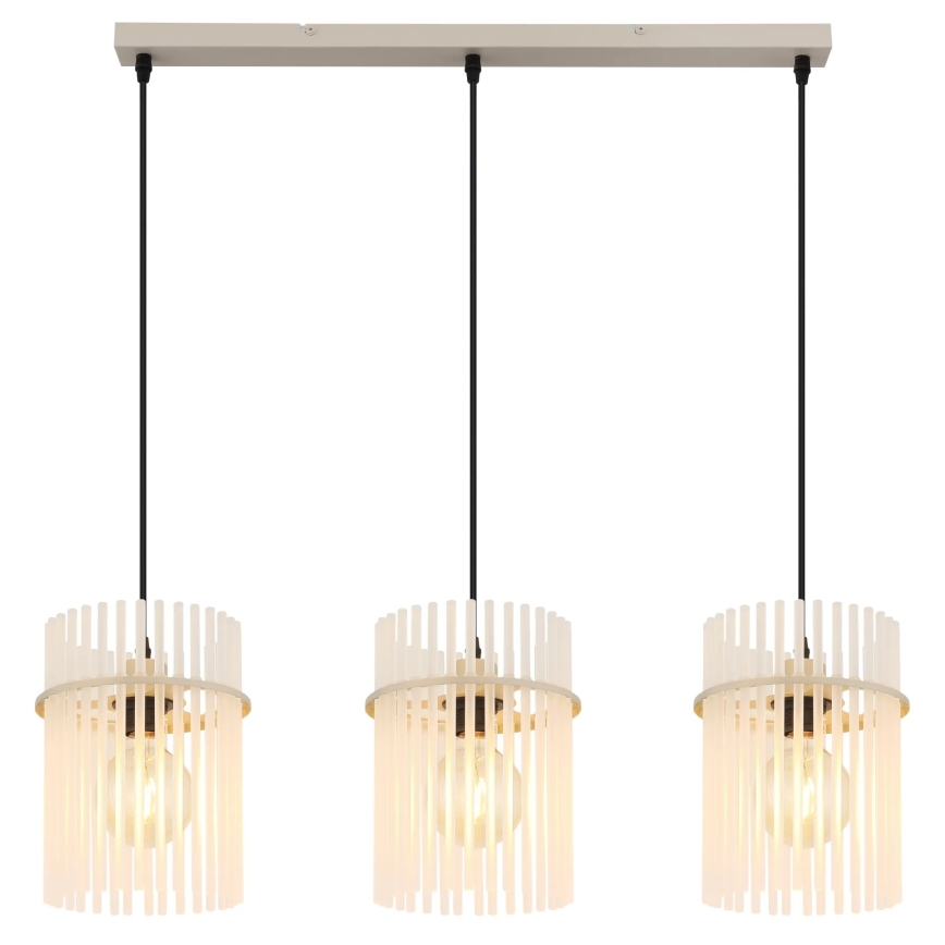 Globo - Підвісна люстра на тросі 3xE27/60W/230V