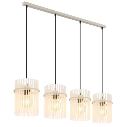 Globo - Підвісна люстра на тросі 4xE27/60W/230V