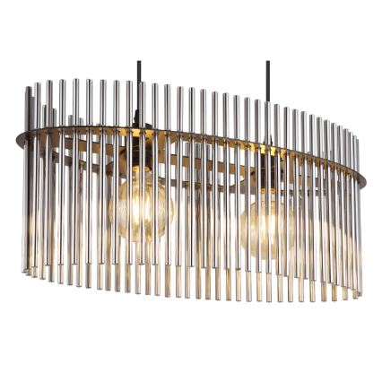 Globo - Подвесная люстра 2xE27/60W/230V черный