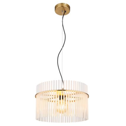 Globo - Підвісна люстра 1xE27/60W/230V діаметр 40 см золотий