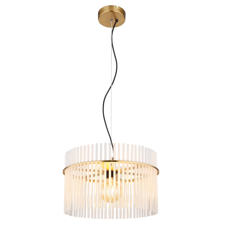 Globo - Підвісна люстра 1xE27/60W/230V діаметр 40 см золотий