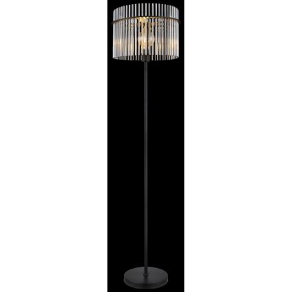Globo - Торшер 1xE27/60W/230V черный