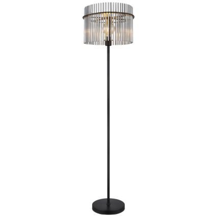 Globo - Торшер 1xE27/60W/230V черный