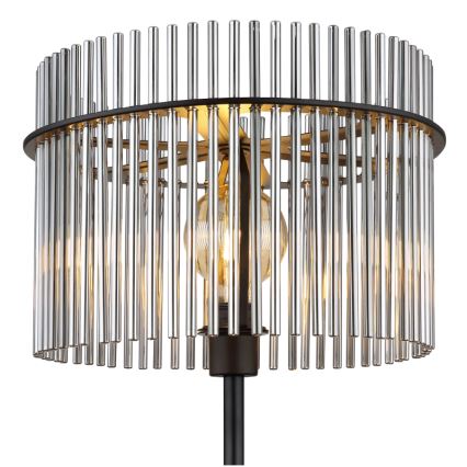 Globo - Торшер 1xE27/60W/230V черный