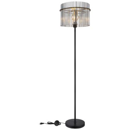 Globo - Торшер 1xE27/60W/230V черный