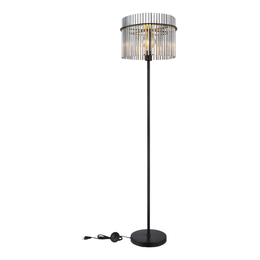 Globo - Торшер 1xE27/60W/230V черный