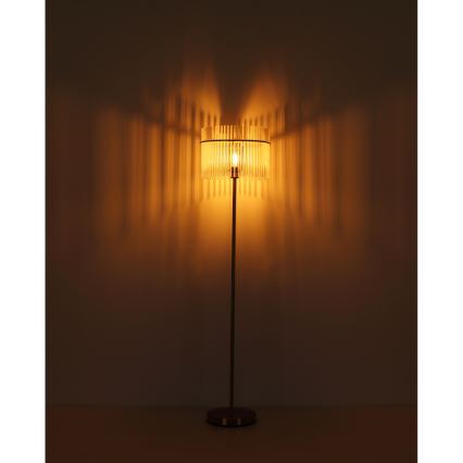 Globo - Торшер 1xE27/60W/230V золотистый