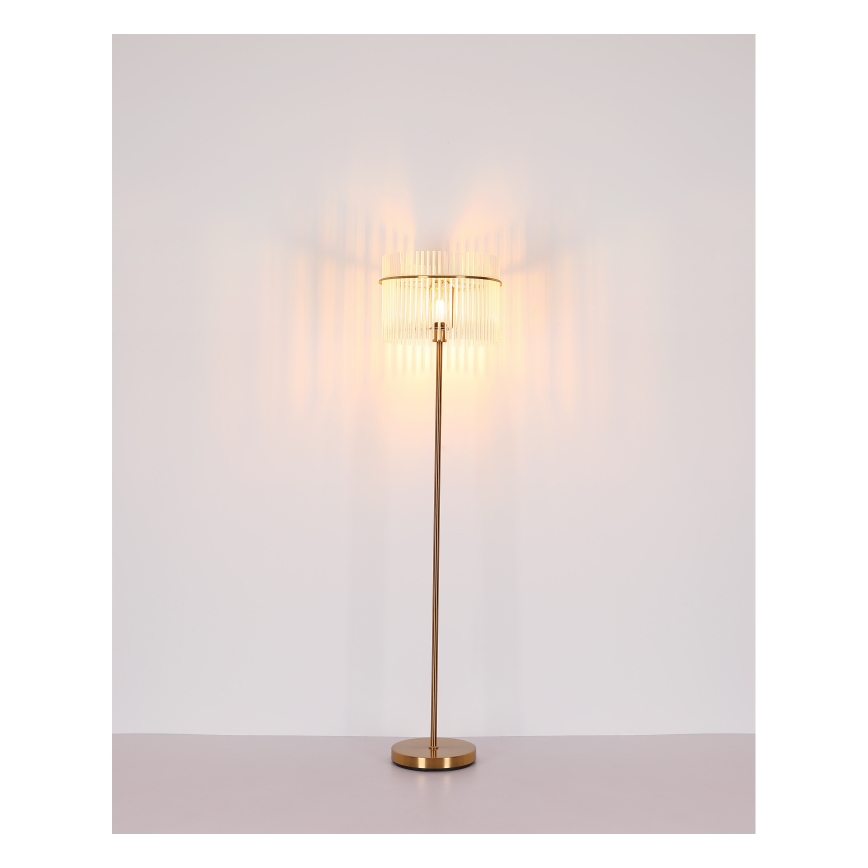 Globo - Торшер 1xE27/60W/230V золотистый
