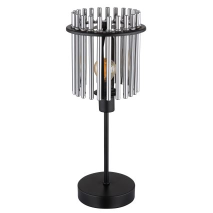 Globo - Настільна лампа 1xE14/40W/230V діаметр 15 см чорний