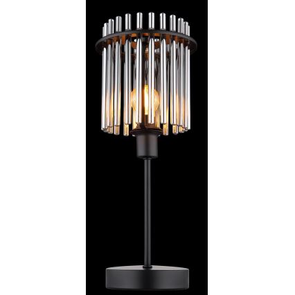 Globo - Настольная лампа 1xE14/40W/230V диаметр 15 см черный