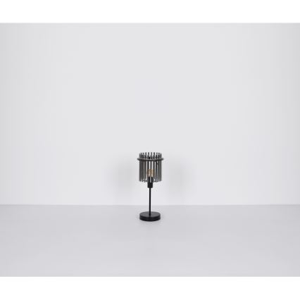 Globo - Настільна лампа 1xE27/60W/230V, діаметр 30 см, чорна