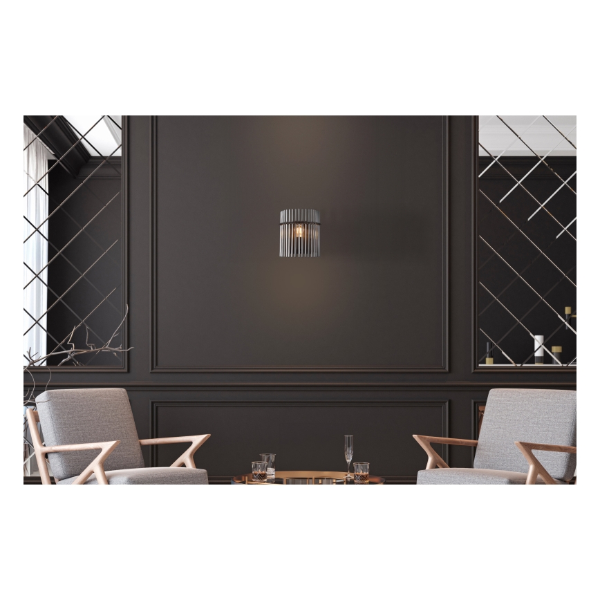 Globo - Настенный светильник 1xE27/60W/230V черный
