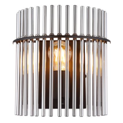 Globo - Настінний світильник 1xE27/60W/230V чорний