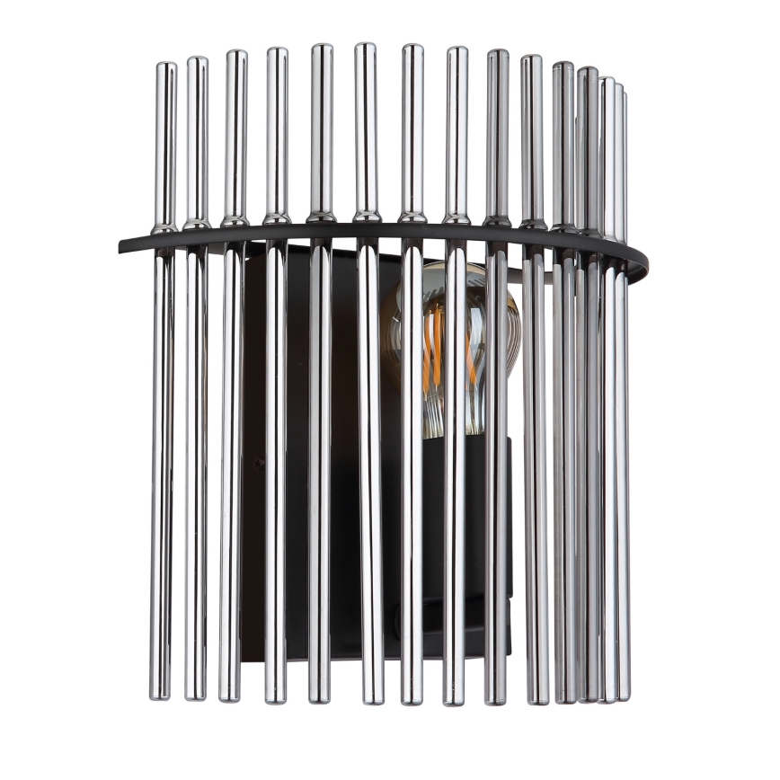 Globo - Настінний світильник 1xE27/60W/230V чорний