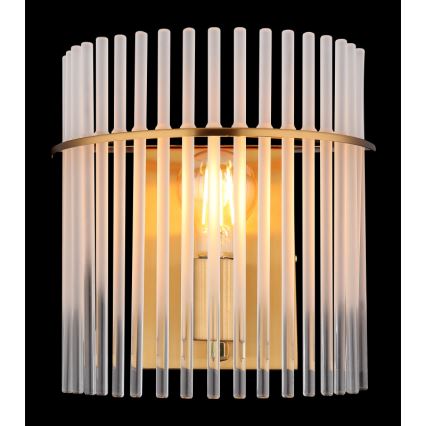 Globo - Настенный светильник 1xE27/60W/230V золотистый