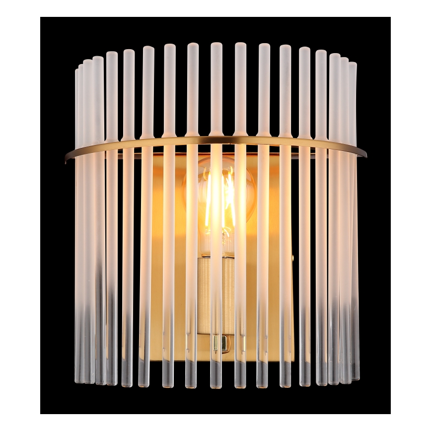 Globo - Настенный светильник 1xE27/60W/230V золотистый