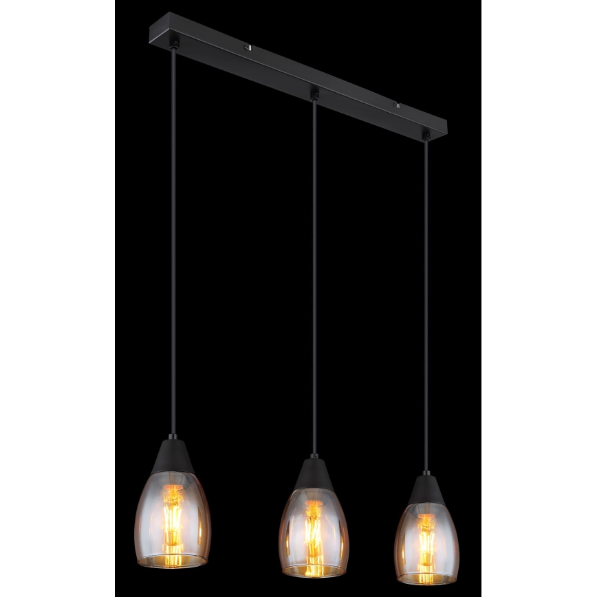 Globo - Підвісна люстра 3xE27/15W/230V