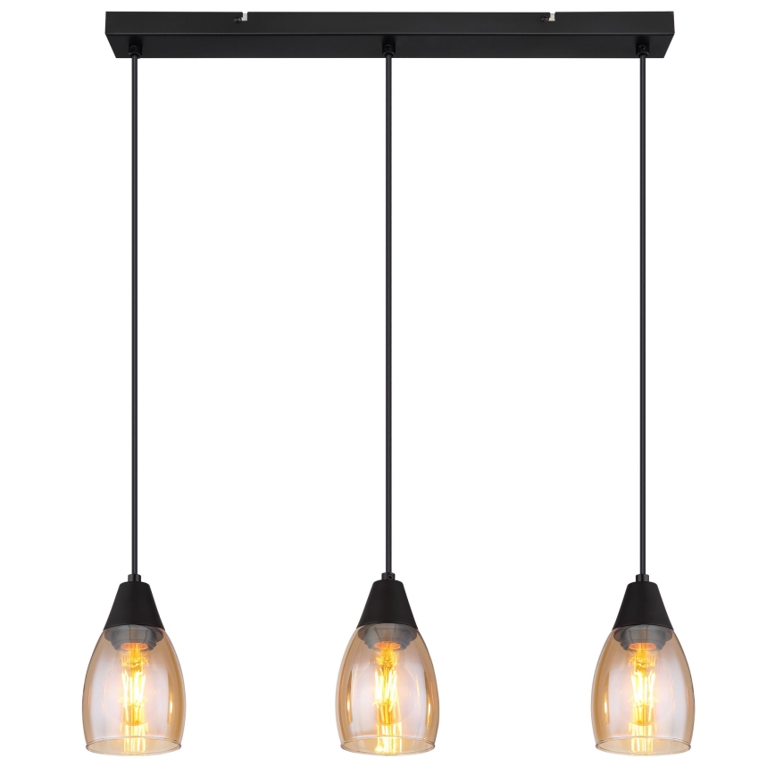 Globo - Підвісна люстра 3xE27/15W/230V