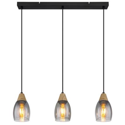 Globo - Підвісна люстра 3xE27/15W/230V