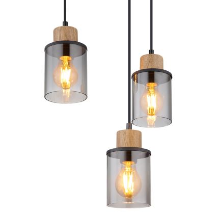 Globo - Підвісна люстра 6xE27/15W/230V