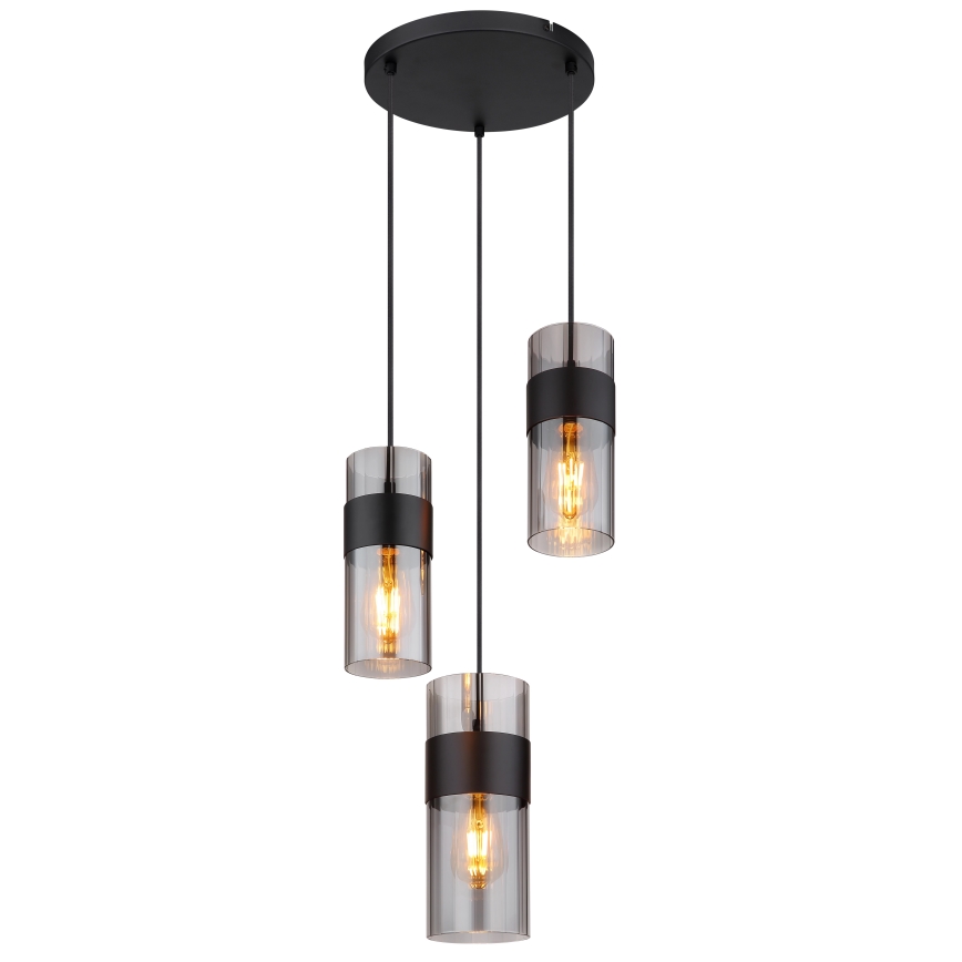 Globo - Підвісна люстра 3xE27/60W/230V