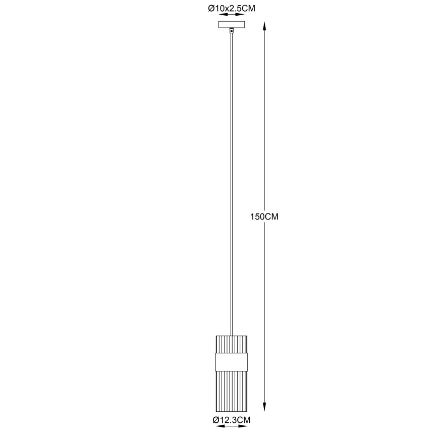 Globo - Подвесная люстра 1xE27/60W/230V