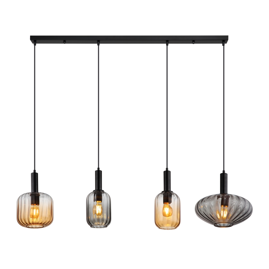 Globo - Подвесная люстра на тросе 4xE27/60W/230V