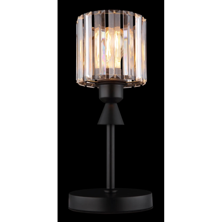 Globo - Настільна лампа 1xE27/60W/230V діаметр 15 см чорний