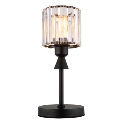 Globo - Настольная лампа 1xE27/60W/230V диаметр 15 см черный