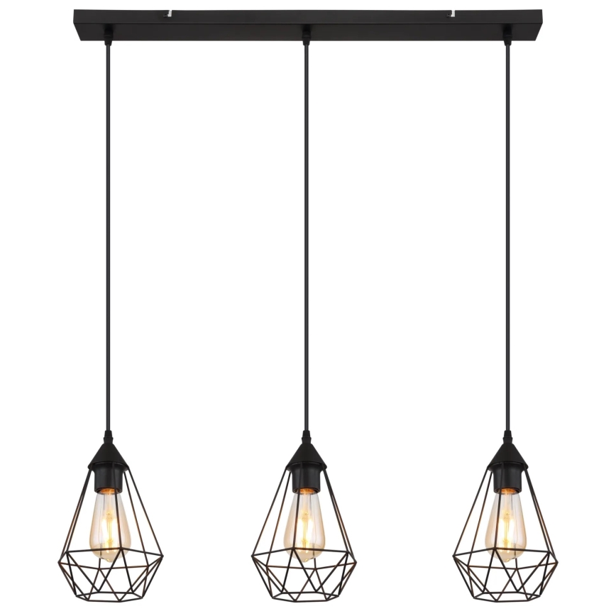 Globo - Підвісна люстра 3xE27/60W/230V