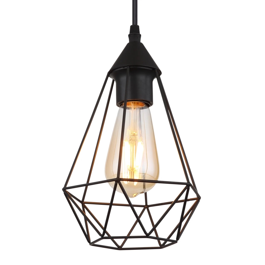 Globo - Підвісна люстра 1xE27/60W/230V діаметр 17 см