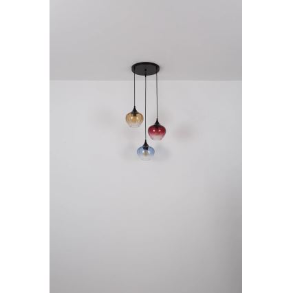Globo - Підвісна люстра 3xE27/60W/230V