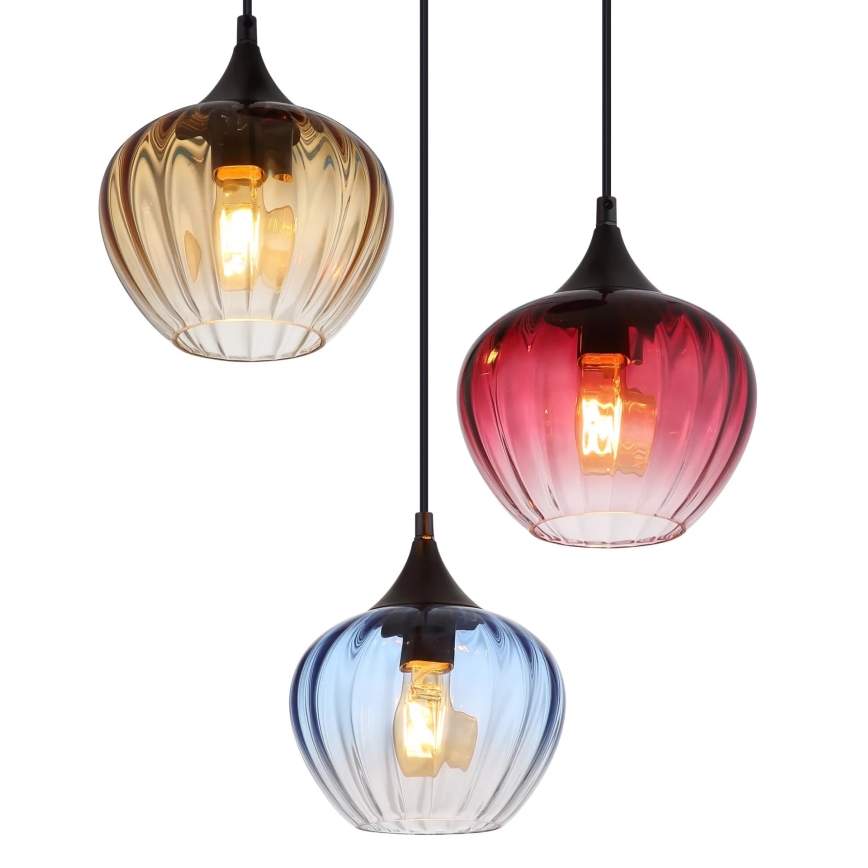 Globo - Підвісна люстра 3xE27/60W/230V