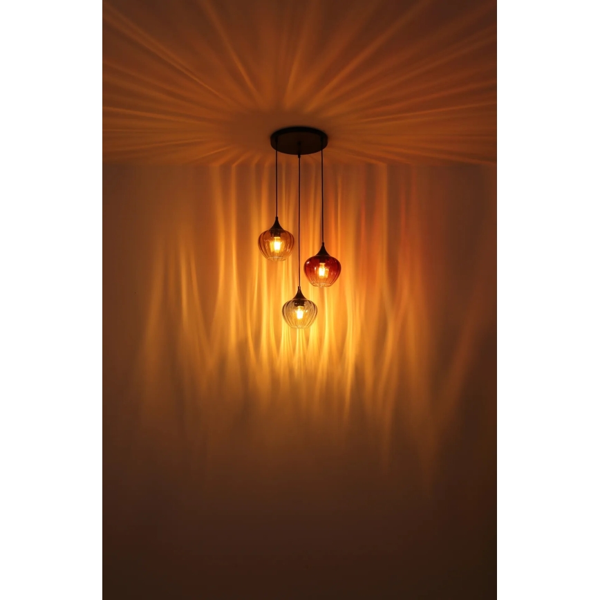 Globo - Подвесная люстра 3xE27/60W/230V