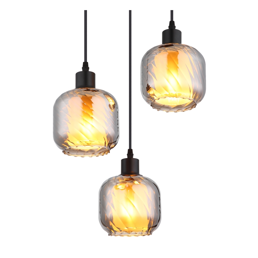 Globo - Подвесная люстра 3xE27/25W/230V