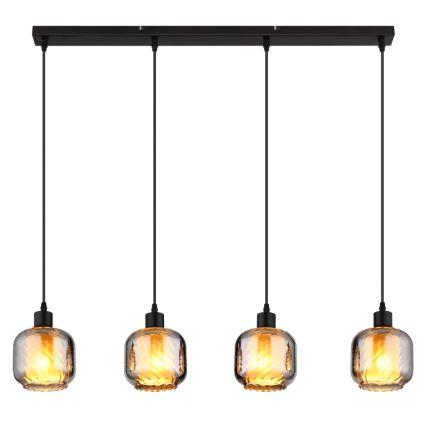 Globo - Подвесная люстра 4xE27/25W/230V