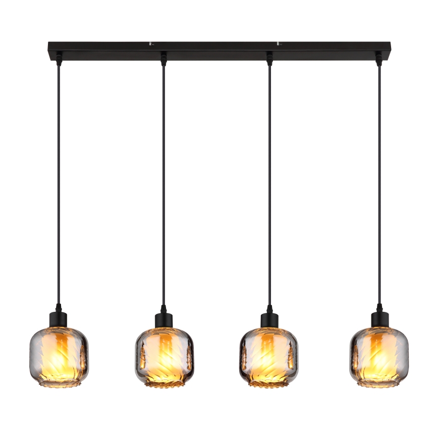 Globo - Подвесная люстра 4xE27/25W/230V