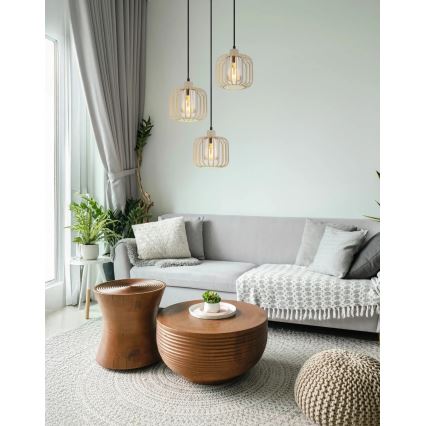 Globo - Подвесная люстра на тросе 3xE27/40W/230V