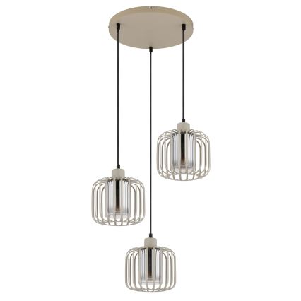 Globo - Подвесная люстра на тросе 3xE27/40W/230V