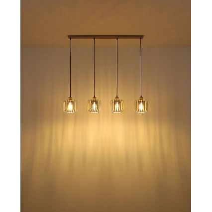 Globo - Люстра на тросе 4xE27/40W/230V