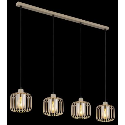 Globo - Люстра на тросе 4xE27/40W/230V